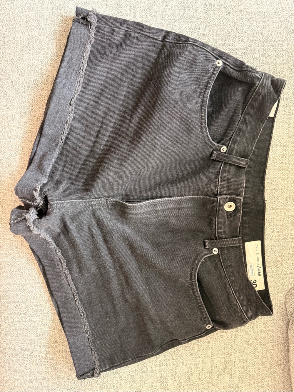 rag & bone High Rise Denim Shorts